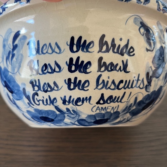 Vintage Marshall Pottery Texas‎ Heart Shaped Bowl Stoneware Rare Find - Picture 3 of 14